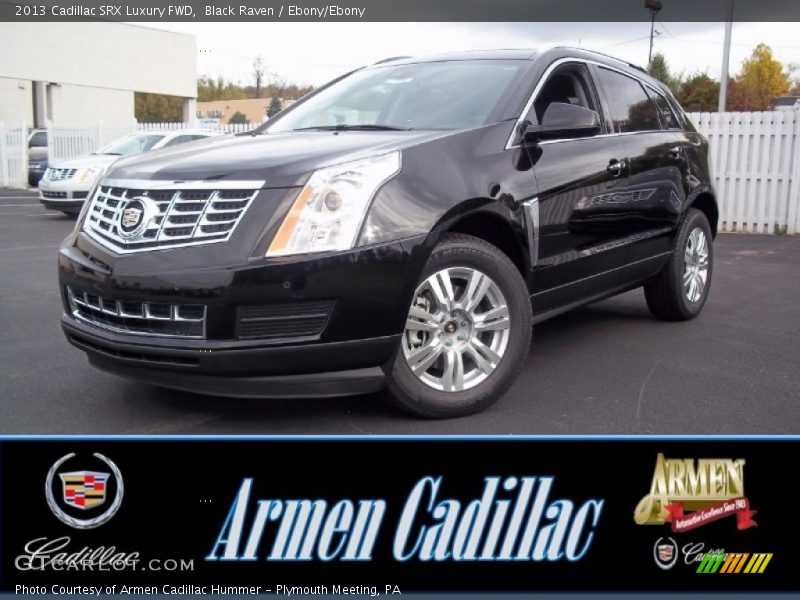 Black Raven / Ebony/Ebony 2013 Cadillac SRX Luxury FWD