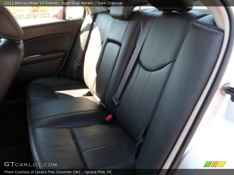 Ingot Silver Metallic / Dark Charcoal 2011 Mercury Milan V6 Premier