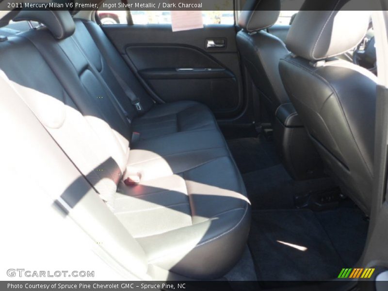 Ingot Silver Metallic / Dark Charcoal 2011 Mercury Milan V6 Premier