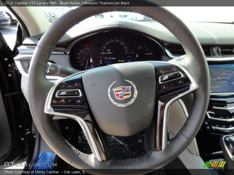 Black Raven / Medium Titanium/Jet Black 2013 Cadillac XTS Luxury FWD