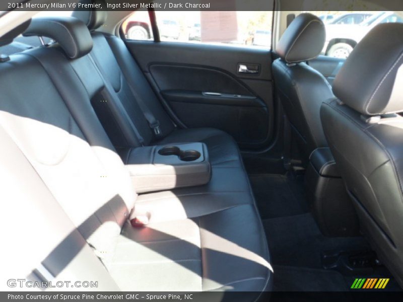 Ingot Silver Metallic / Dark Charcoal 2011 Mercury Milan V6 Premier