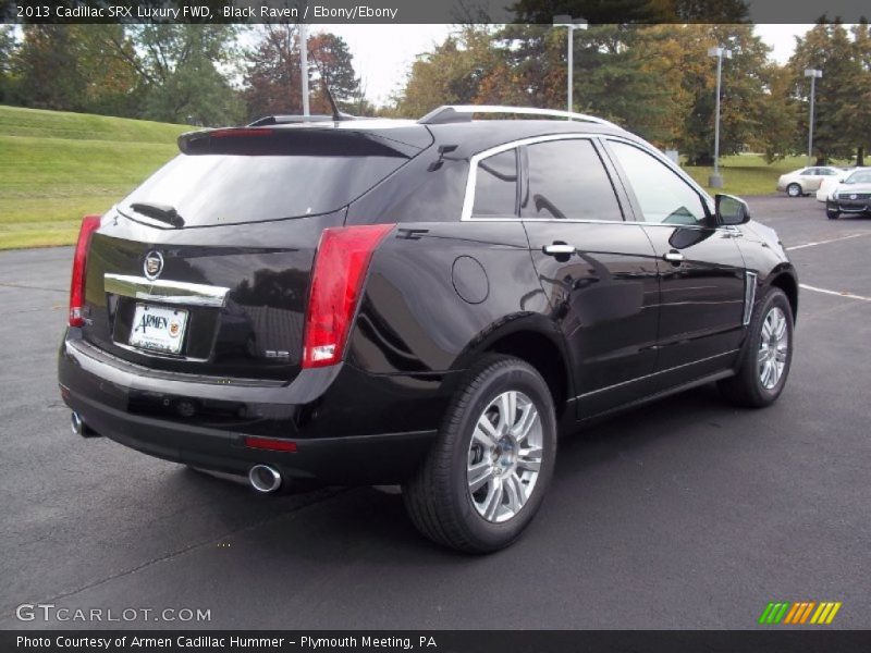 Black Raven / Ebony/Ebony 2013 Cadillac SRX Luxury FWD