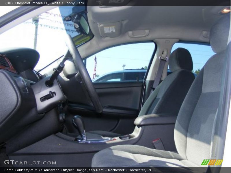 White / Ebony Black 2007 Chevrolet Impala LT