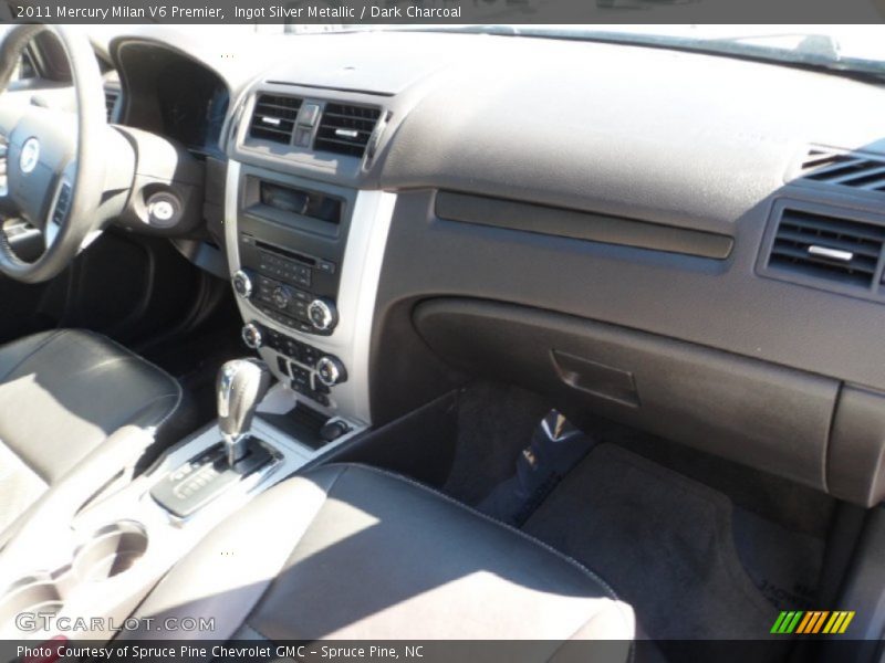 Ingot Silver Metallic / Dark Charcoal 2011 Mercury Milan V6 Premier