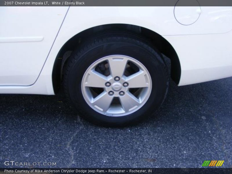 White / Ebony Black 2007 Chevrolet Impala LT