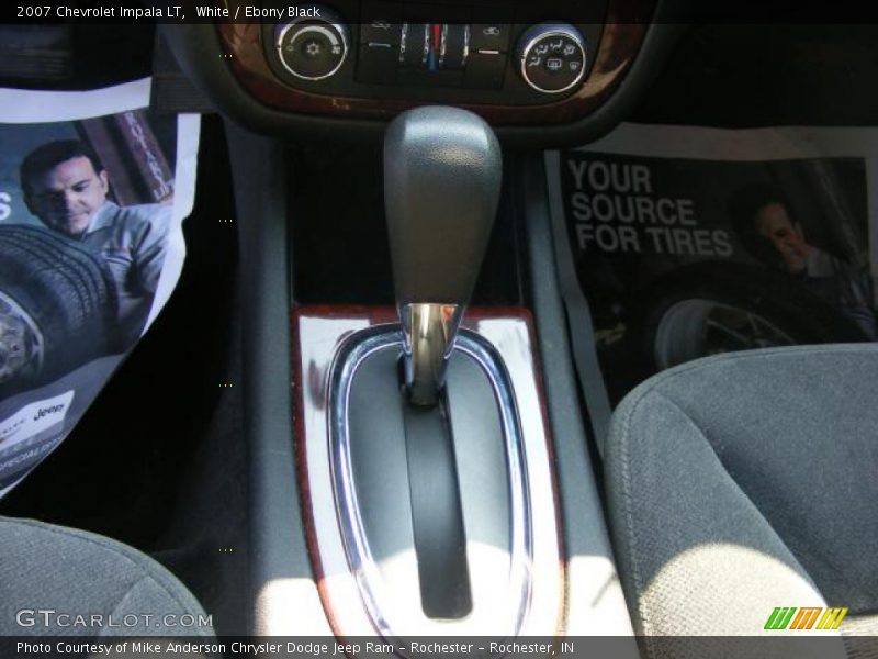 White / Ebony Black 2007 Chevrolet Impala LT