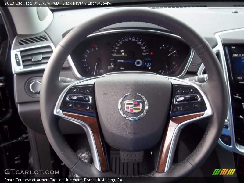 Black Raven / Ebony/Ebony 2013 Cadillac SRX Luxury FWD