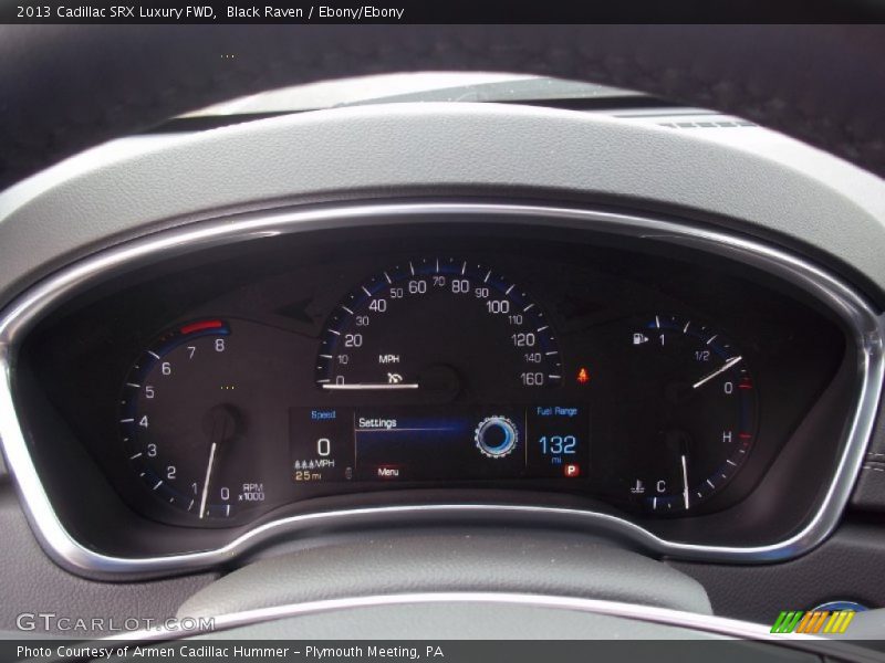 Black Raven / Ebony/Ebony 2013 Cadillac SRX Luxury FWD