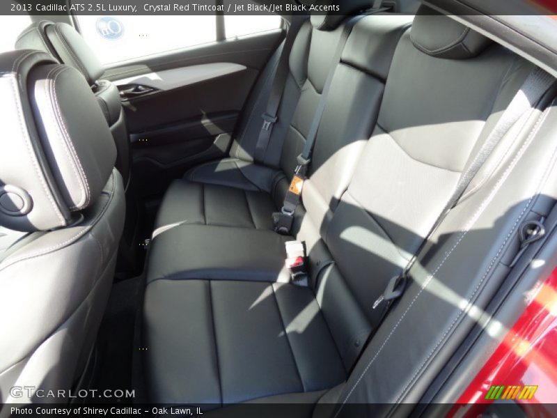 Crystal Red Tintcoat / Jet Black/Jet Black Accents 2013 Cadillac ATS 2.5L Luxury