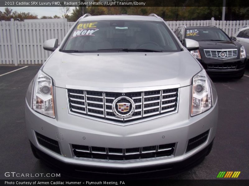 Radiant Silver Metallic / Light Titanium/Ebony 2013 Cadillac SRX Luxury FWD