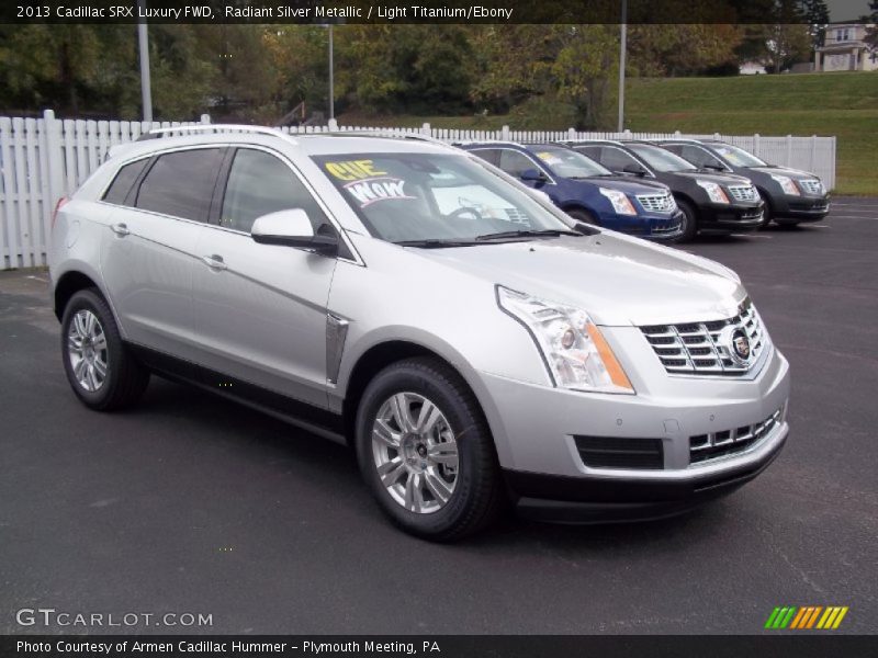 Radiant Silver Metallic / Light Titanium/Ebony 2013 Cadillac SRX Luxury FWD