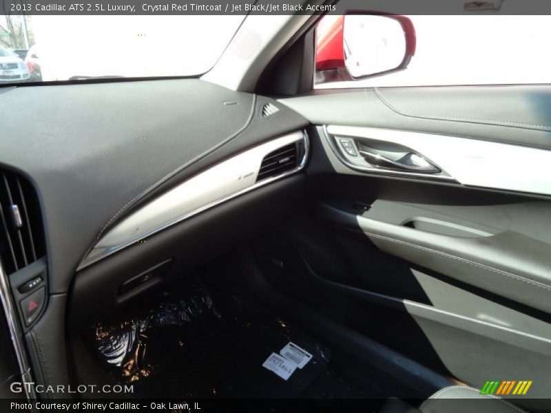 Crystal Red Tintcoat / Jet Black/Jet Black Accents 2013 Cadillac ATS 2.5L Luxury