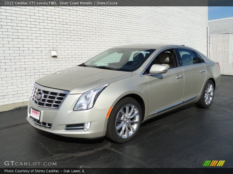 Silver Coast Metallic / Shale/Cocoa 2013 Cadillac XTS Luxury FWD