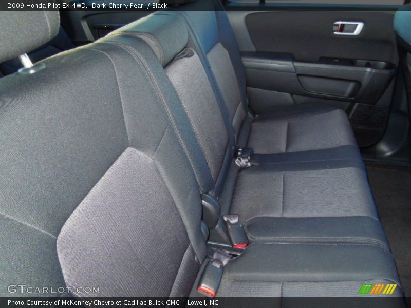 Dark Cherry Pearl / Black 2009 Honda Pilot EX 4WD