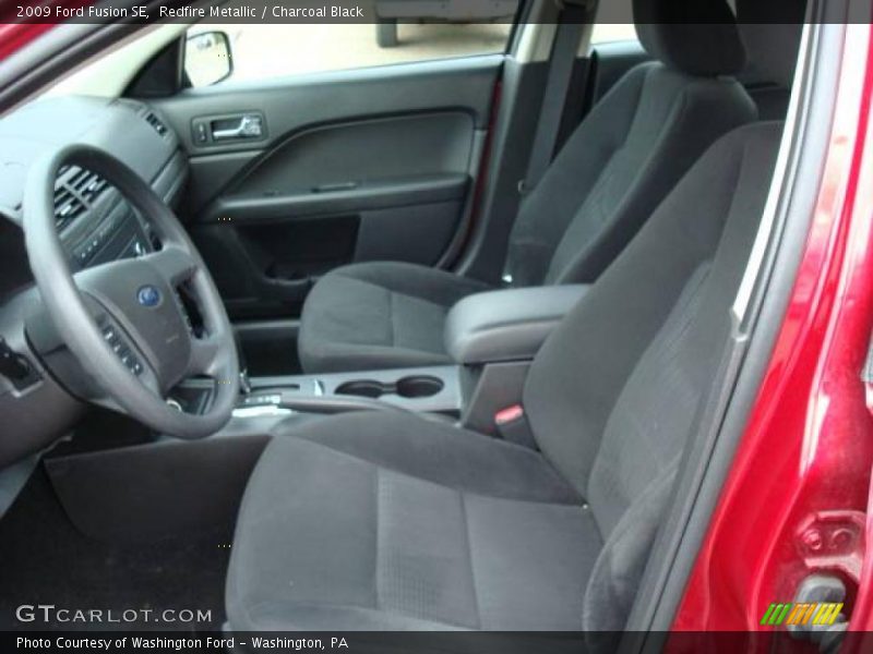 Redfire Metallic / Charcoal Black 2009 Ford Fusion SE