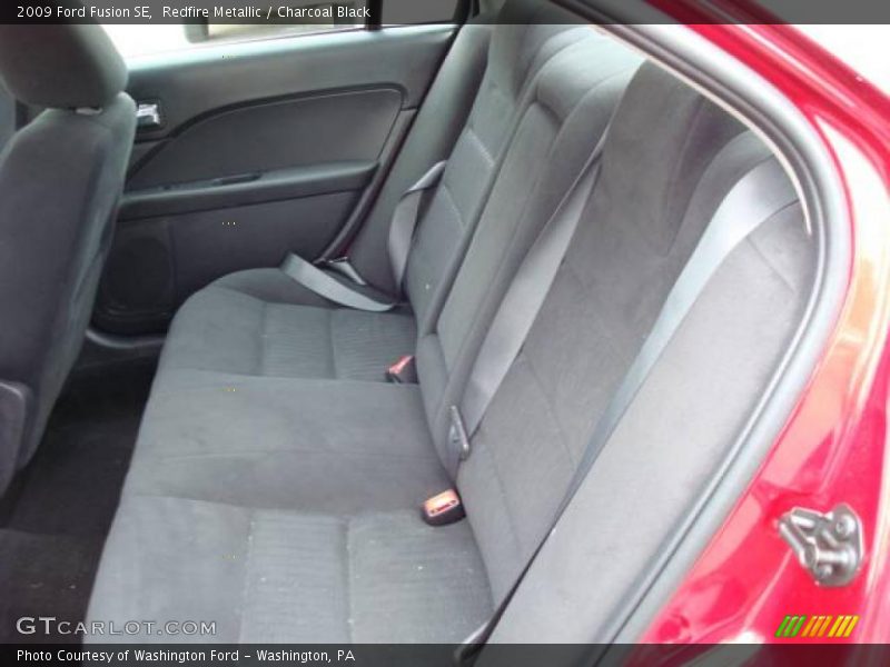 Redfire Metallic / Charcoal Black 2009 Ford Fusion SE