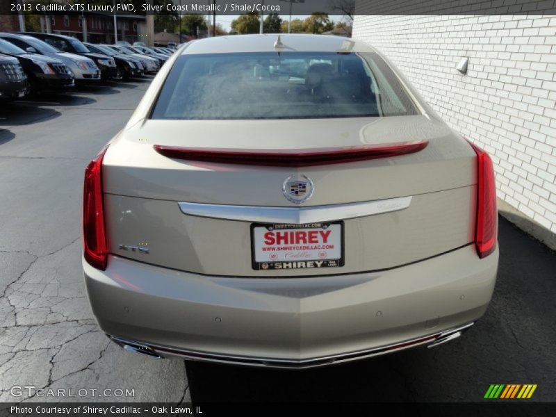 Silver Coast Metallic / Shale/Cocoa 2013 Cadillac XTS Luxury FWD