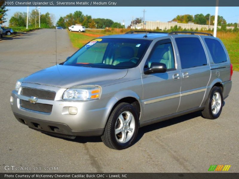 Silverstone Metallic / Medium Gray 2005 Chevrolet Uplander LS