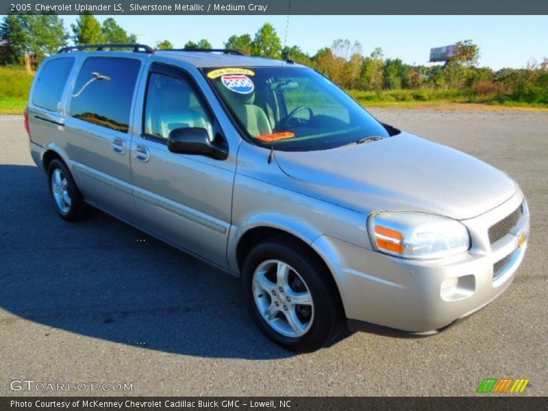 Silverstone Metallic / Medium Gray 2005 Chevrolet Uplander LS