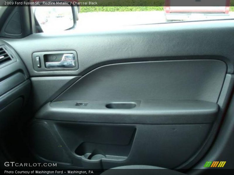 Redfire Metallic / Charcoal Black 2009 Ford Fusion SE