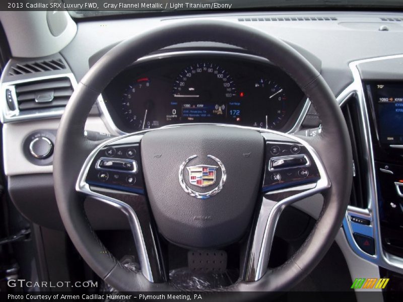 Gray Flannel Metallic / Light Titanium/Ebony 2013 Cadillac SRX Luxury FWD