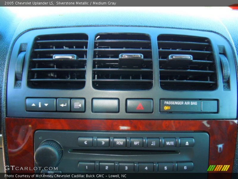 Silverstone Metallic / Medium Gray 2005 Chevrolet Uplander LS