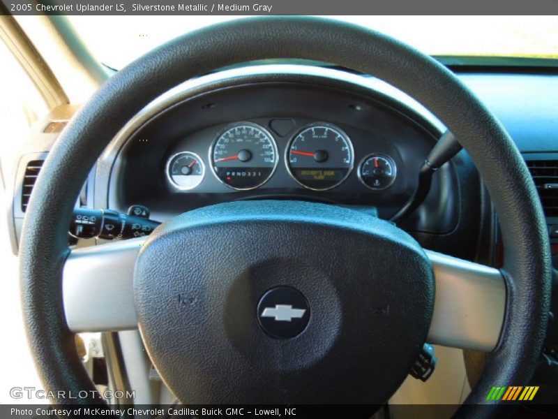 Silverstone Metallic / Medium Gray 2005 Chevrolet Uplander LS