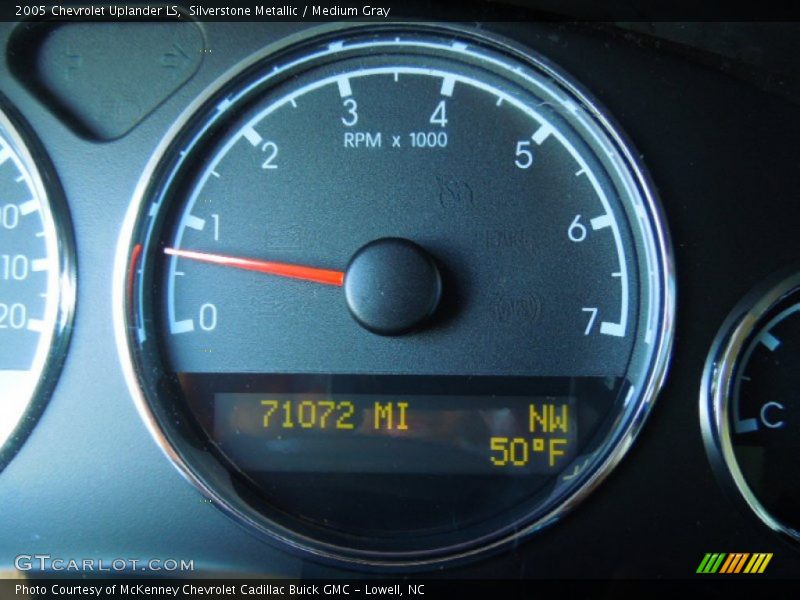 Silverstone Metallic / Medium Gray 2005 Chevrolet Uplander LS