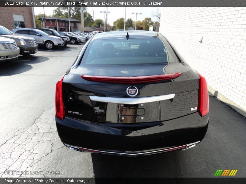 Black Raven / Jet Black/Light Wheat Opus Full Leather 2013 Cadillac XTS Platinum AWD