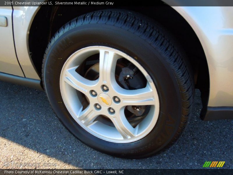 Silverstone Metallic / Medium Gray 2005 Chevrolet Uplander LS