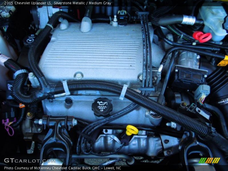 Silverstone Metallic / Medium Gray 2005 Chevrolet Uplander LS