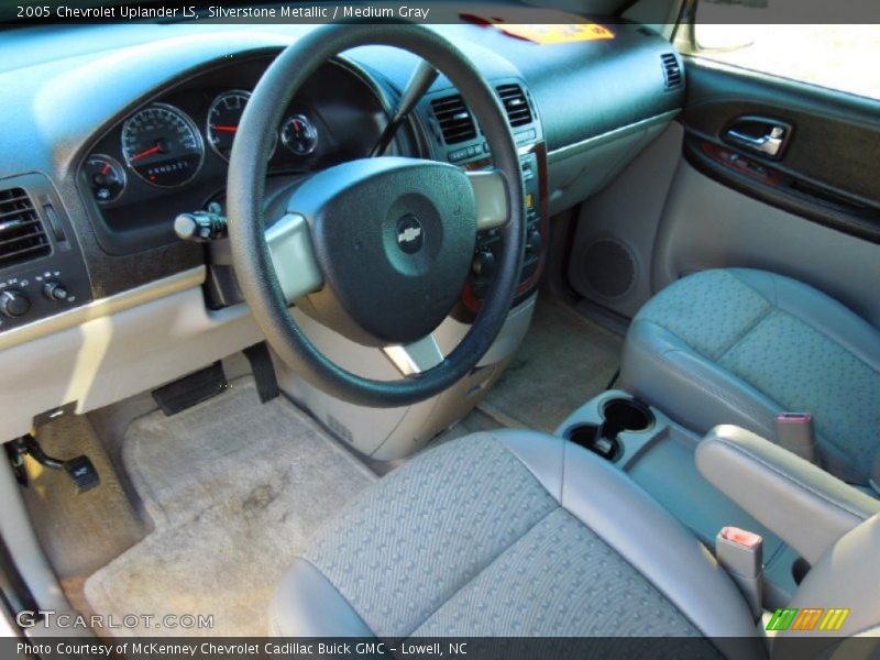 Silverstone Metallic / Medium Gray 2005 Chevrolet Uplander LS