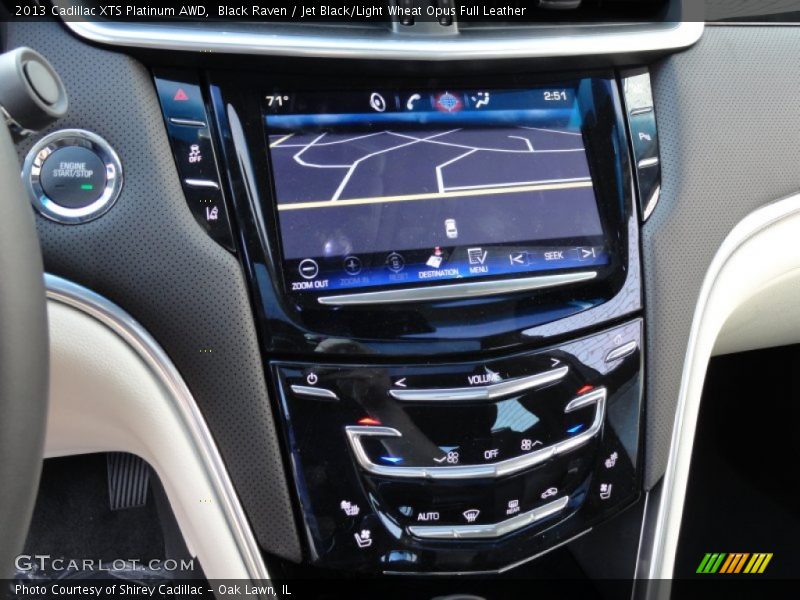 Controls of 2013 XTS Platinum AWD