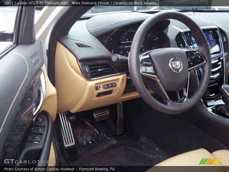  2013 ATS 3.6L Premium AWD Caramel/Jet Black Accents Interior