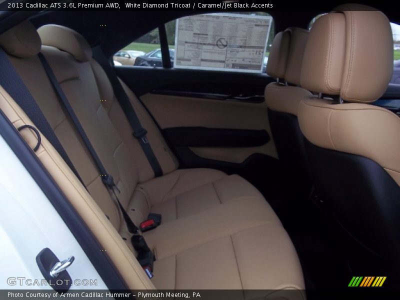 Rear Seat of 2013 ATS 3.6L Premium AWD