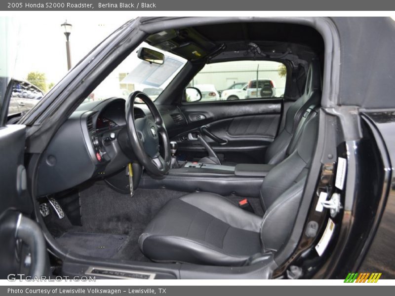  2005 S2000 Roadster Black Interior