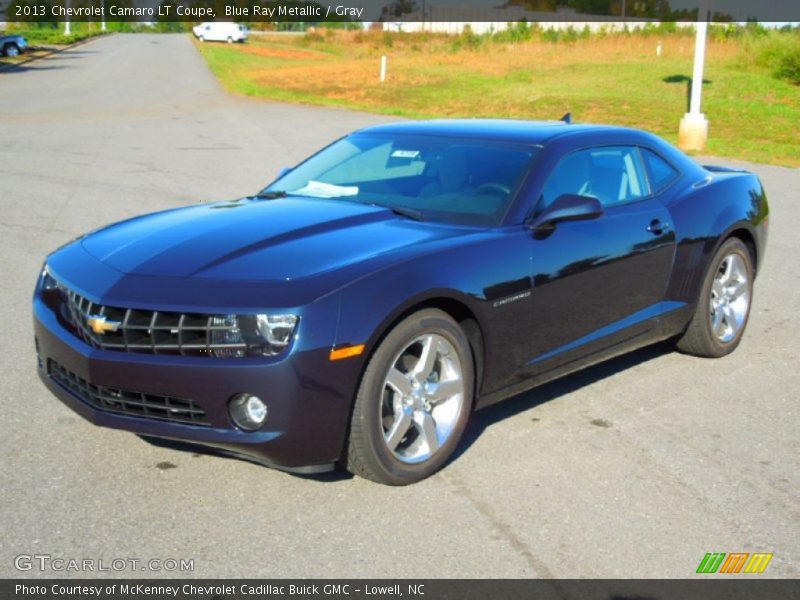 Blue Ray Metallic / Gray 2013 Chevrolet Camaro LT Coupe