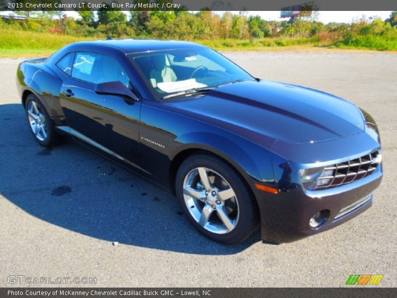 Blue Ray Metallic / Gray 2013 Chevrolet Camaro LT Coupe