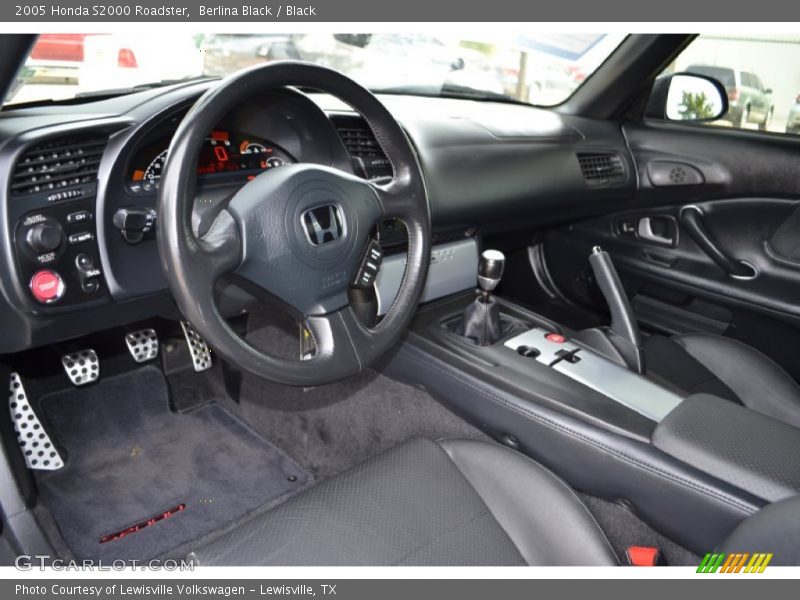 Black Interior - 2005 S2000 Roadster 