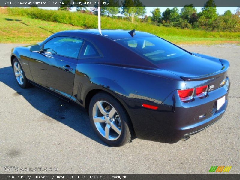 Blue Ray Metallic / Gray 2013 Chevrolet Camaro LT Coupe