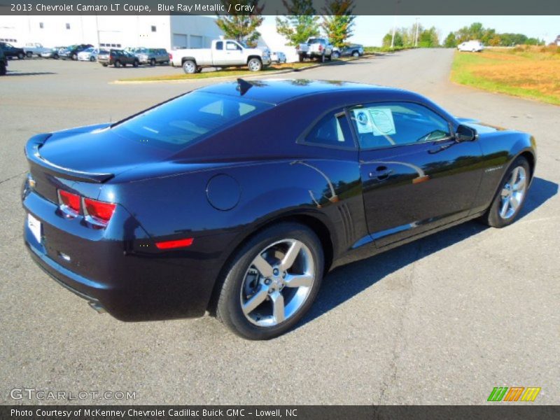Blue Ray Metallic / Gray 2013 Chevrolet Camaro LT Coupe