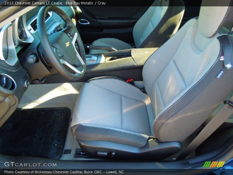 Blue Ray Metallic / Gray 2013 Chevrolet Camaro LT Coupe