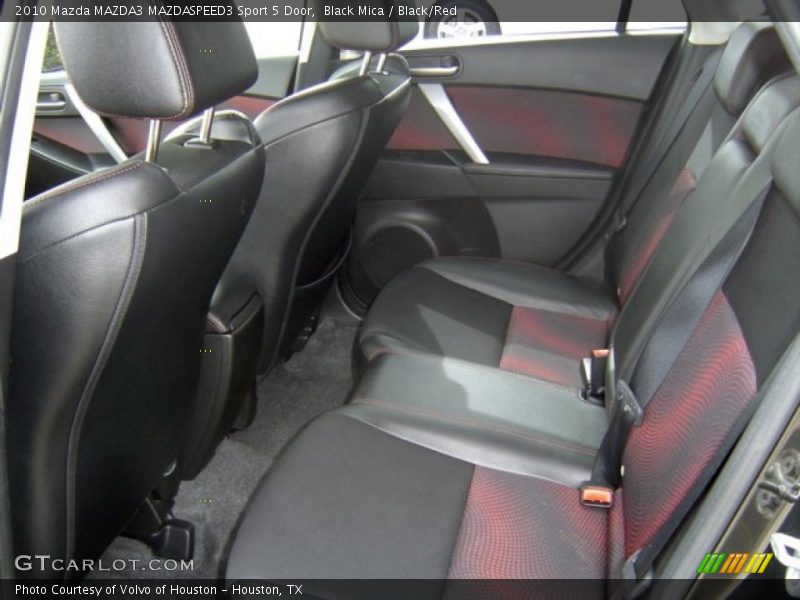  2010 MAZDA3 MAZDASPEED3 Sport 5 Door Black/Red Interior