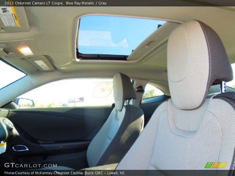 Blue Ray Metallic / Gray 2013 Chevrolet Camaro LT Coupe