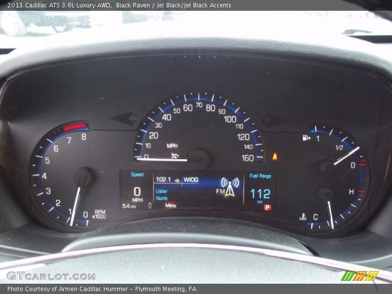  2013 ATS 3.6L Luxury AWD 3.6L Luxury AWD Gauges