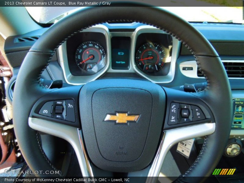 Blue Ray Metallic / Gray 2013 Chevrolet Camaro LT Coupe