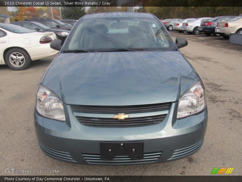 Silver Moss Metallic / Gray 2010 Chevrolet Cobalt LS Sedan