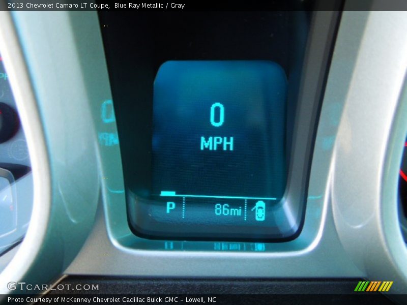 Blue Ray Metallic / Gray 2013 Chevrolet Camaro LT Coupe