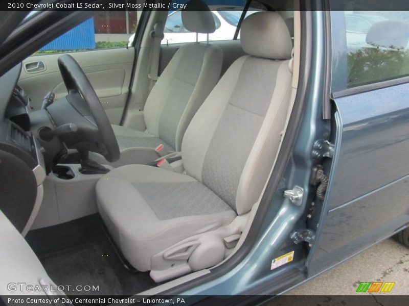 Silver Moss Metallic / Gray 2010 Chevrolet Cobalt LS Sedan