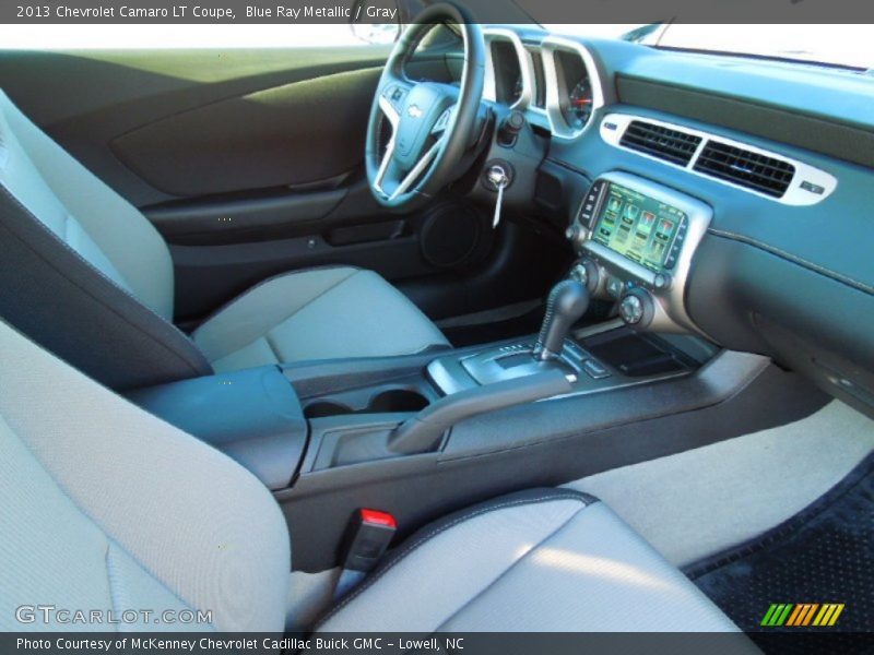 Blue Ray Metallic / Gray 2013 Chevrolet Camaro LT Coupe
